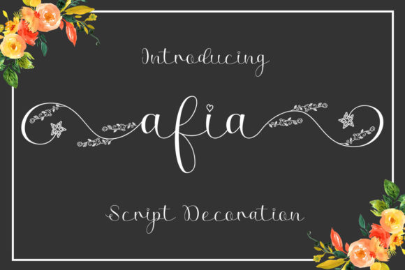Afia Script: The Elegant Typeface for Small Business Branding