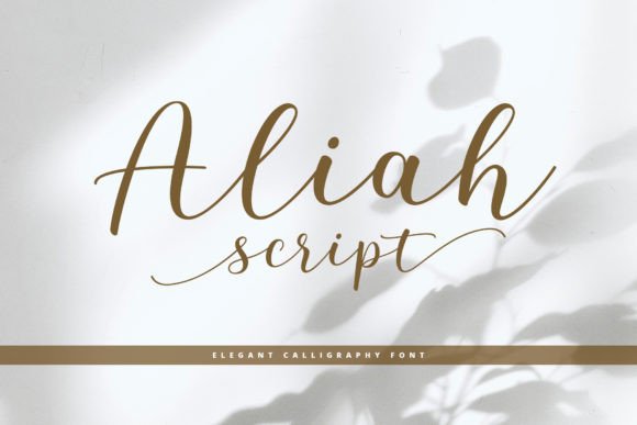 Aliah Script Font Review: A Modern Calligraphy Typeface for Branding