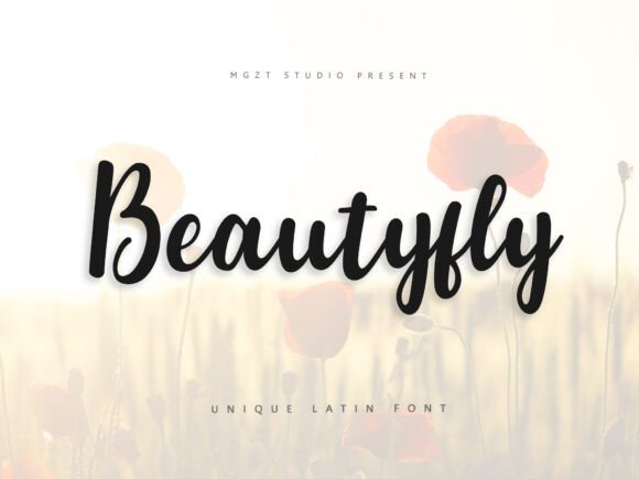 Beautyfly: The Script Font That Stops the Scroll