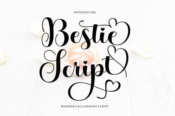 Bestie Script: A Modern Typeface for Handmade Brands