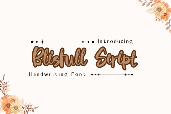 Blisfull Script: A Typeface for Polished Branding