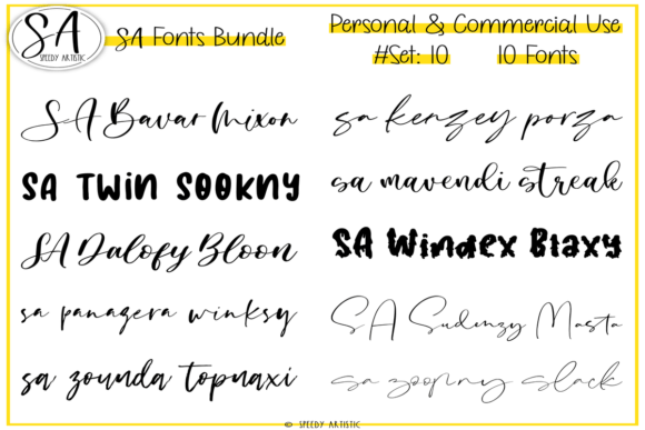 Boost Campaign Clarity with Script and Handwritten Bundle 10