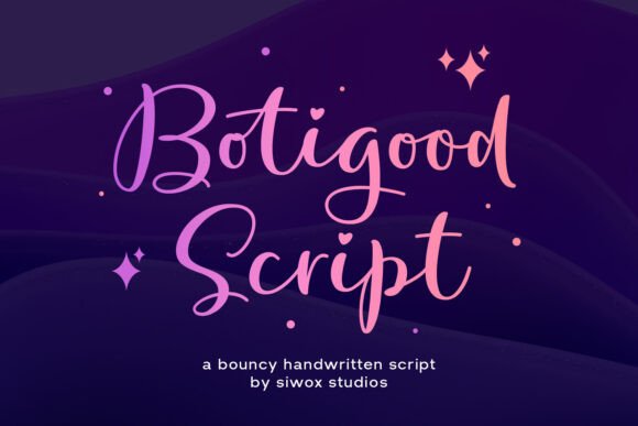 Botigood Script: A Charming Web Font for Digital Branding