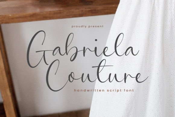 Bringing Luxury to Life with the Gabriela Couture Typeface