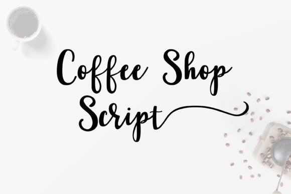 Coffee Shop Script: The Perfect Typeface for Branding