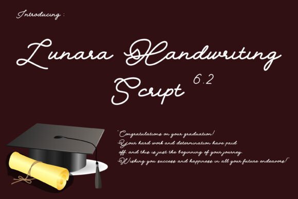 Elevate Editorial Design with Lunara Handwriting Script 6.2 Typeface