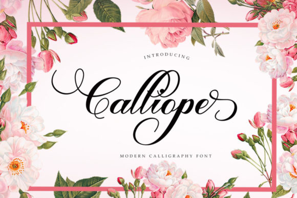 Elevate Your Brand with Calliope Script Typeface