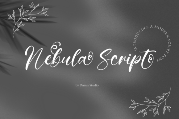 Elevate Your Brand with the Nebula Script Typeface