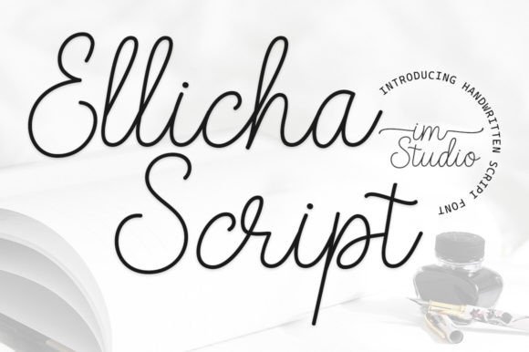 Ellicha Script: A Digital Designer's Review of this Elegant Typeface