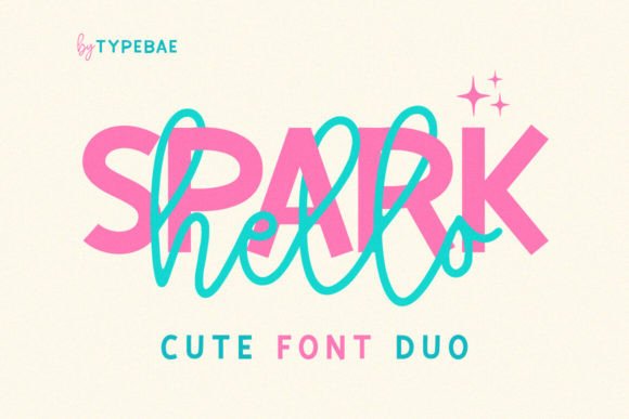 Hello Spark Duo: The Font for Scroll-Stopping Social Graphics