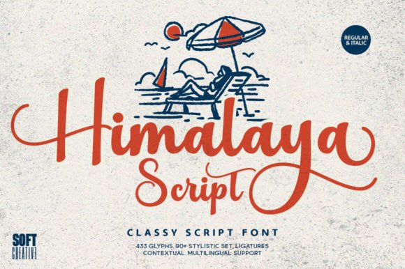Himalaya Script: A Warm Typeface for Editorial Design