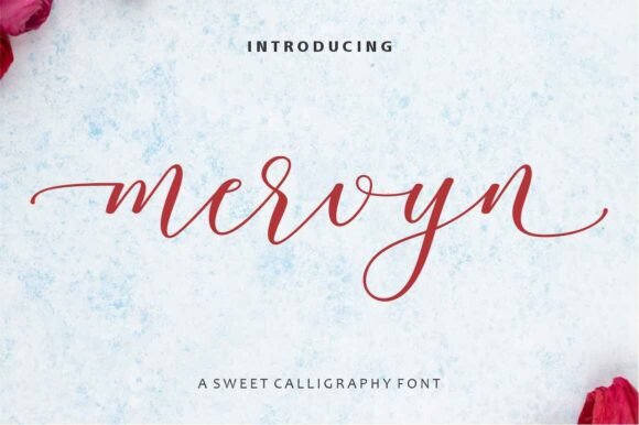 Mervyn: The Script Font That Elevates Digital Branding