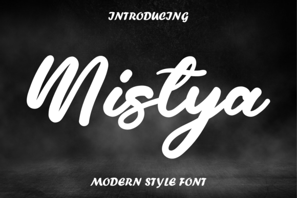 Mistya Font: Elevate Your Brand with Elegant Script Typography