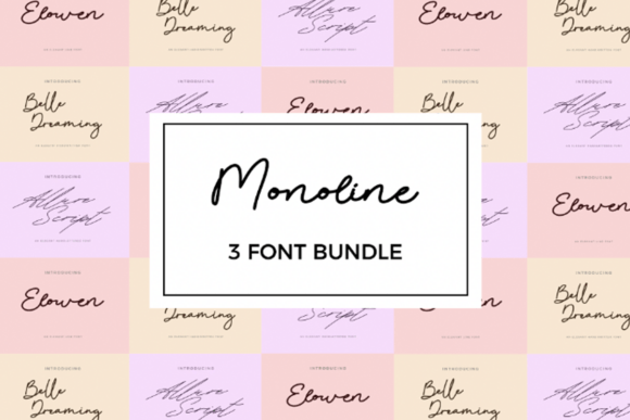 Monoline Bundle Review: A Fluid Typeface for Modern Branding