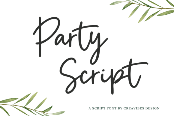 Party Script: The Playful Typeface That Elevates Campaigns