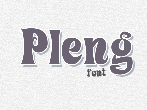 Pleng: The Script Font That Elevates Your Brand