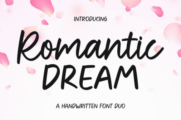 Romantic Dream: A Handwritten Typeface for Editorial Charm