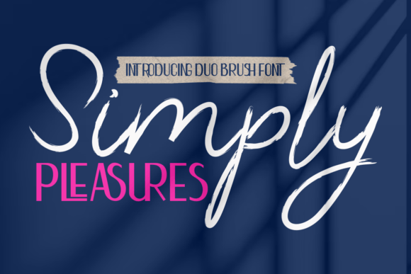Simply Pleasures: A Versatile Typeface for Makers