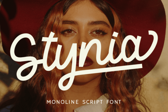 Stynia Font: A Polished Script for Small Business Branding