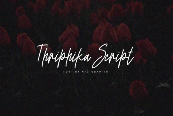 Thriphika Script: A Handwritten Typeface for Editorial Design