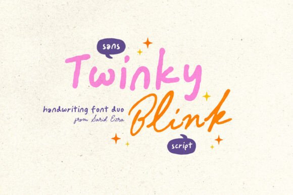 Twinky Blink: The Handwritten Typeface for Scroll-Stopping Content